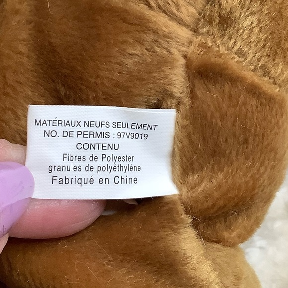 SEARS Plush Ginger Bell 2004 Exclusive Gingerbread Man Stuffed Animal No Tag - Picture 11 of 12